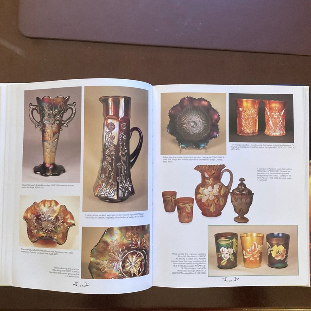 Carnival Glass - The Magic and the Mystery by Thistlewood - Hardback 1998 - Picture 8 of 13